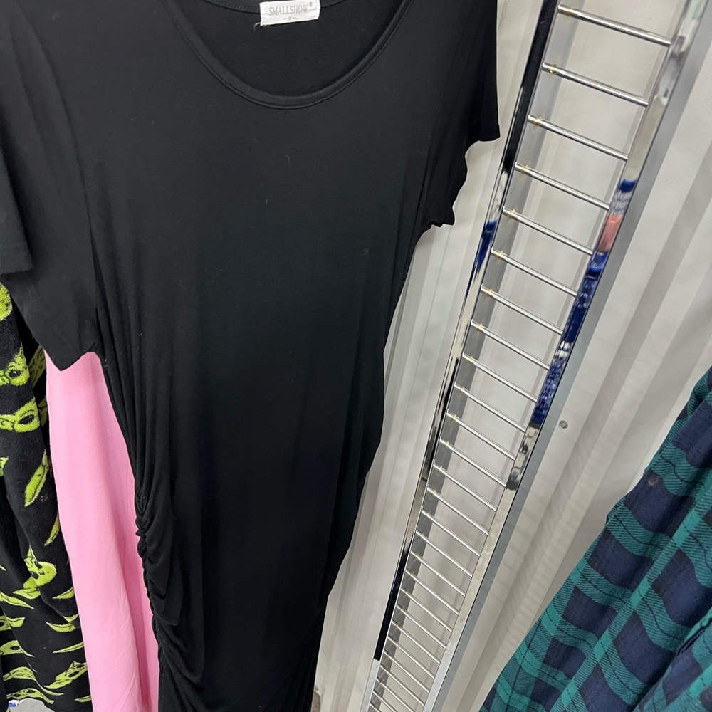 Smallshow Black Midi Dress Size M